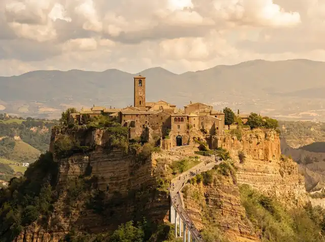 Civita di Bagnoregio, a hill town in Lazio